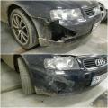 sudura in plastic  Reparati bara spoiler auto