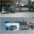 sudura in plastic  Reparati bara spoiler auto