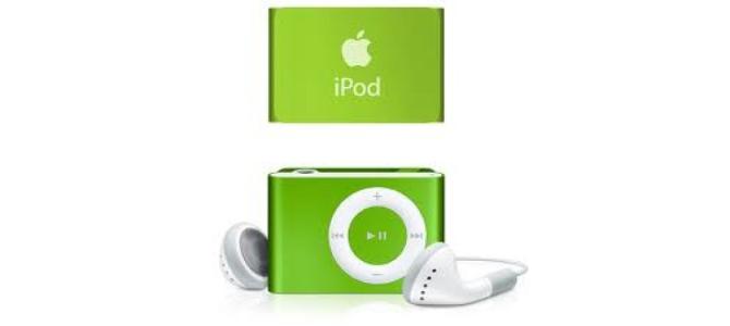 Ipod Shuffle green 2gb