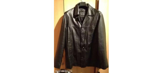 Sacou de piele nou,Emilio Corali 250 lei