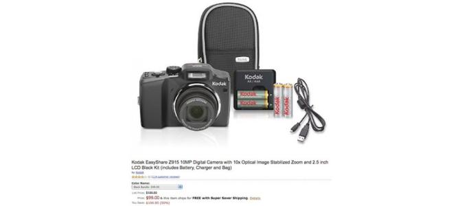 Vand aparat foto KODAC EASYSHARA Z915