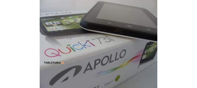 Vand tableta APOLLO QUICKI 731noua la cutie..