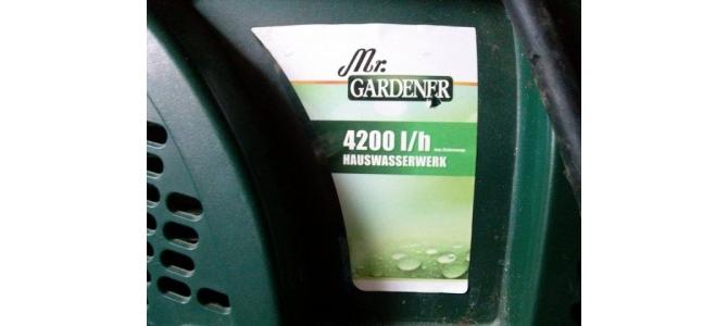 Pompa apa gardener