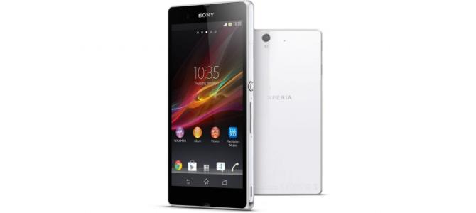 VAND SONY XPERIA Z BLACK-WHITE