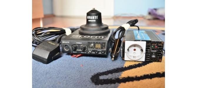 Statie Radio Storm Combat + Antena Avanti Carera + Invertor Pilot 400W 250 RON URGENT !!!