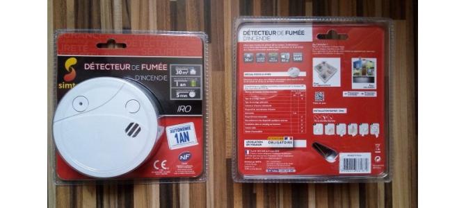 detector senzor FUM INCENDIU