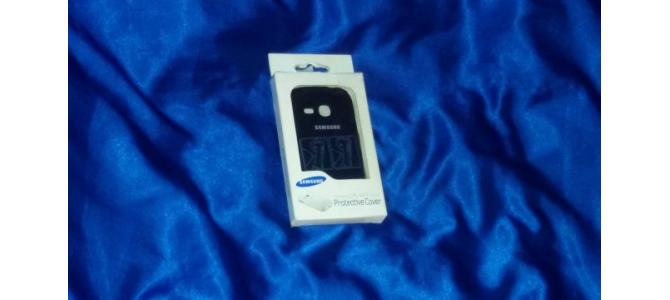vand husa Samsung Galaxy YOUNG Protective Cover de culoare neagra