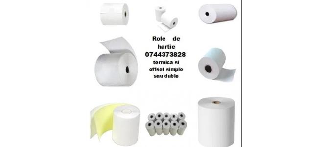 Role hartie bonuri sectie in restaurante, baruri si cafenele