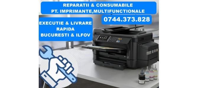 Reparatii imprimante Epson EcoTank cu CISS