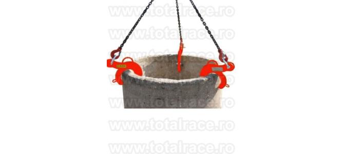 Cleme pentru transport si manevrare camine beton
