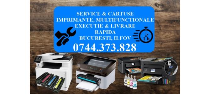 Service si cartuse imprimante in Bucuresti si Ilfov .!