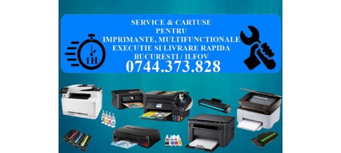 Reparatii si cartuse imprimante  in  Bucuresti si Ilfov