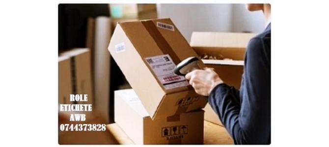 Role etichete AWB colete, etichetare paleti, logistica…