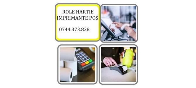 Rola hartie termica POS, cu livrare rapida.