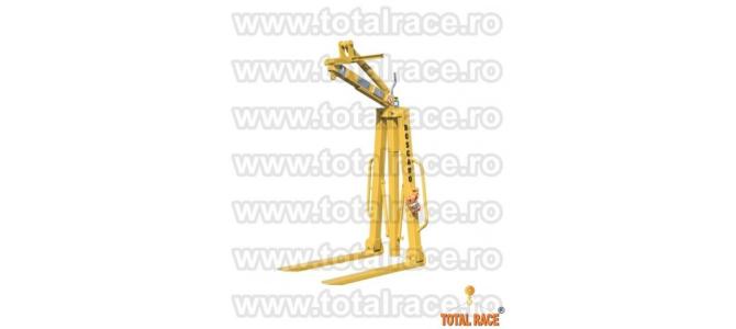 Furci macara cu echilibrare automata