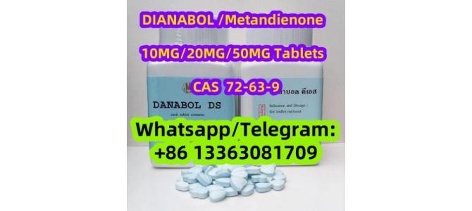 Metandienone 10MG/20MG/50MG Tablets/Bottle CAS 72-63-9