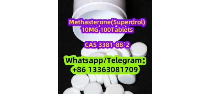 Methasterone (Superdrol) 10MG x 100 Tablets/Bottle 3381-88-2