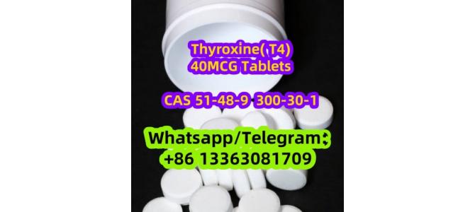 L-thyroxine (T4) 40MCG x 100 Tablets CAS 51-48-9 300-30-1