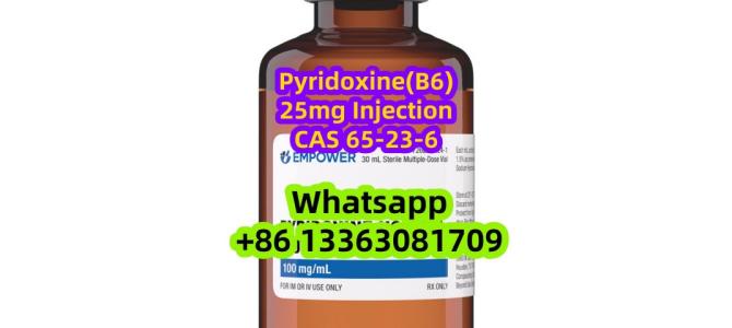 Pyridoxine(B6) 25mg Injection CAS 65-23-6