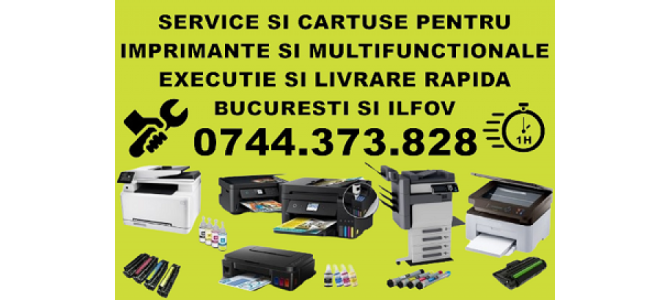 Servicii rapide  de repara?ii imprimante Bucure?ti,Ilfov.