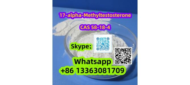 17-alpha-Methyltestosterone Steroid  CAS 58-18-4