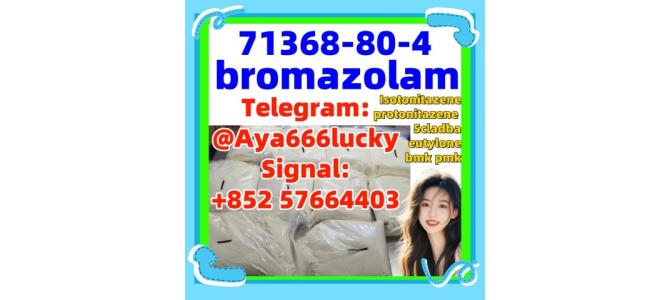 bromazolam 71368-80-4  Etizolam clonazolam