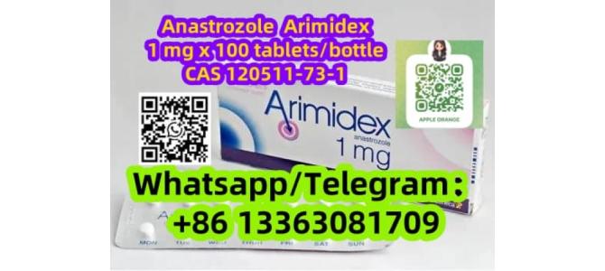 Anastrozole Arimidex 1mg x 100 tablets 120511-73-1