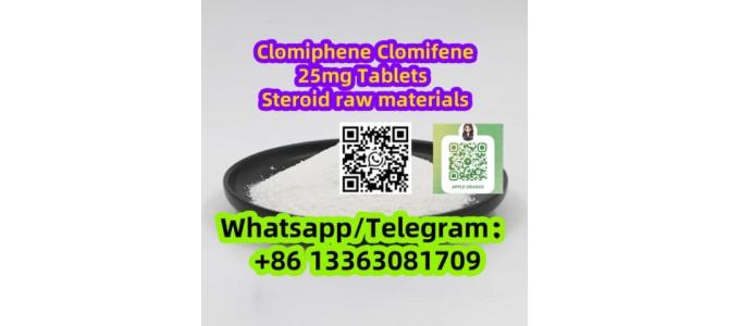 Clomiphene Clomid 50 mg x 100 tablets/box CAS 911-45-5