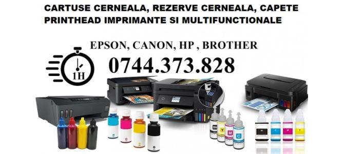 Cartuse cerneala, rezerve cerneala, capete printhead