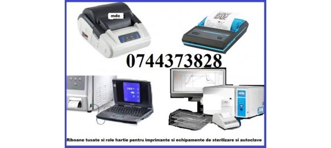 Riboane scriere si role hârtie autoclave si sterilizare.