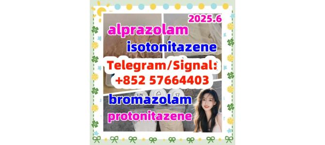 71368-80-4  bromazolam 119276-01-6 protonitazene