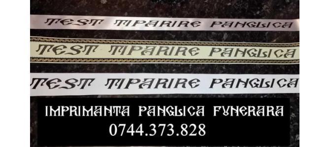Imprimant? scriere panglici coroane funerare