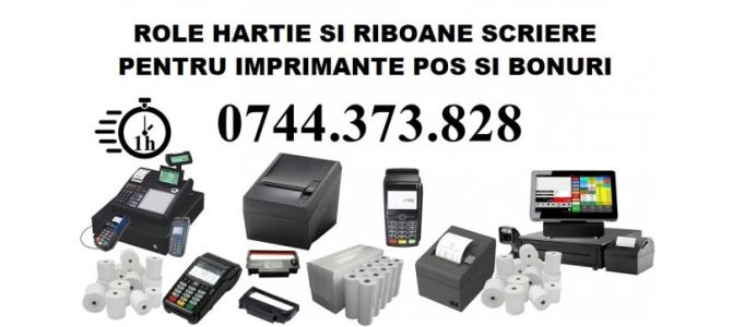 Riboane imprimante POS Role hârtie bonuri .