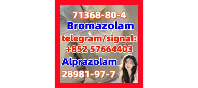 alprazolam 28981-97-7  hot sale   bromazolam 71368-80-4