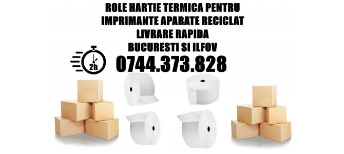 Rola hartie termica imprimanta aparate reciclat RetuRo,