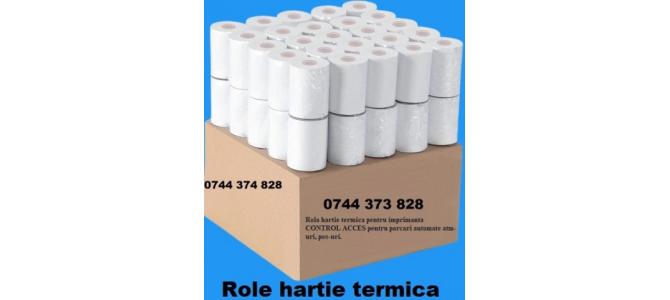Rola hartie termica pentru imprimanta bariere, chioscuri