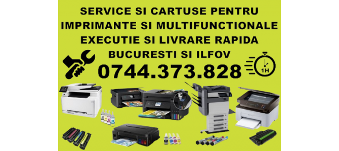 Executie  service imprimante in Bucuresti si Ilfov !