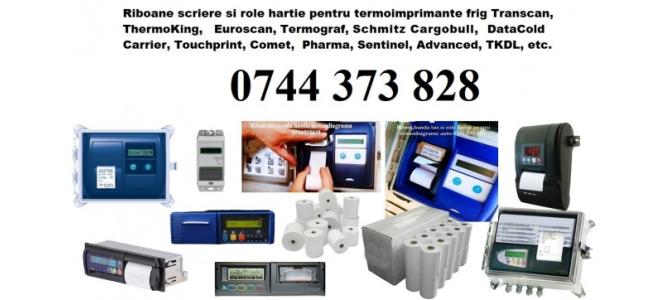 Ribon scriere si rola hartie termodiagrame frig  Transcan,