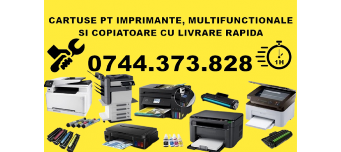 Cartuse toner si cerneala imprimante in Bucuresti