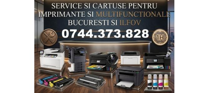 Reparatii imprimante si copiatoare  in Bucuresti si Ilfov